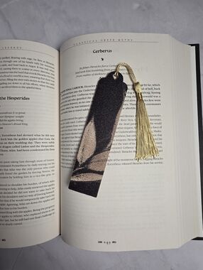 Floral Tassel Bookmark